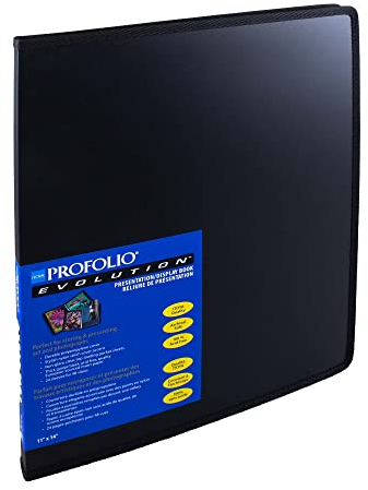 Itoya Art Profolio Evolution Präsentations-/Sichtbuch, 27,9 x 35,6 cm