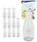 MamboCat 12er Set Weck Gläser 1062ml 1 Liter Saftflasche inkl. Gelierzauber Rezeptheft I Original Weck Glasflasche I Einweckflaschen für Säfte Saucen Öle UVM I Weck Flaschen ohne Deckel