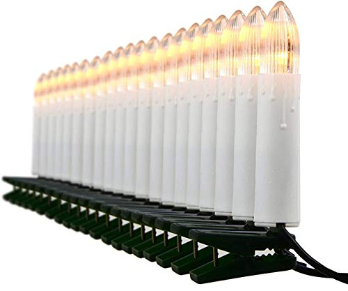 Haushalt International LED Weihnachtsbaumbeleuchtung 20er innen warmweiß 76005-HI