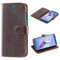 Mulbess Coque Téléphone pour Huawei Honor 9 Lite/Huawei P Smart 2017, Étui de Protectoon avec Rabat, Stand Fonction Case Cover, Housse Pochette, Rétro Café Marron
