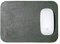 Centaur - Tapis de Souris en Cuir de Haute qualité 25x18 cm Vert émeraude - Tapis de Souris Vintage en Cuir véritable - Tapis pour Souris d'ordinateur - Fait Main en Allemagne