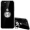 SORAKA Clear Case for iPhone 11 with 360 Rotating Ring Holder Slim Fit Soft TPU Transparent Case with Metal Plate for Magnetic Car Phone Holder