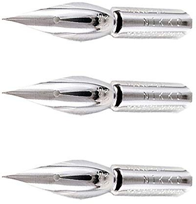 Nikko Manga Pen Nib Saji Pen Nium - 3pc