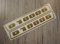 Deutz Aufkleber für Traktor D10006 Logo Emblem Sticker Label gold (bis 1974)