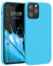 kwmobile Handyhülle für iPhone 12 Hülle/iPhone 12 Pro Hülle - Silikon Handy Case - weiche Oberfläche - kabelloses Laden - Cool Glacier