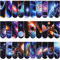 MWOOT 30 Stück Universum Galaxis Magnetische Lesezeichen Set,Planet Magnet Seiten Buchmarkierungen,Sternenklarer Himmel Seiten Clips Lesezeichen für Studenten Schule Büro Lesen (2x6cm)
