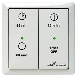Zehnder J.E. StorkAir Interruttori Controllo Wireless Timer RF