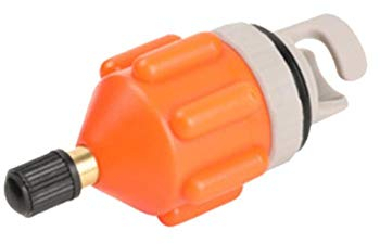 KOBONA Sup Pumpenadapter Schlauchboot Ventil Adapter, Sup Ventil Adapter for Stand Up Paddle Board, Standard Konventioneller Luftventiladapter for aufblasbares Ruderboot