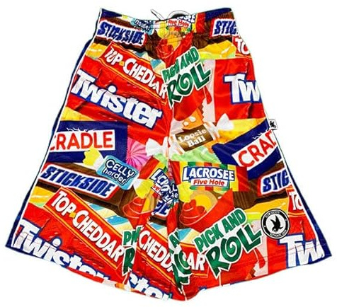 Flow Society Sweet Flow Lacrosse Shorts - Athletic - Basketball - Baseball - Hockey - Football - Lacrosse - Multi