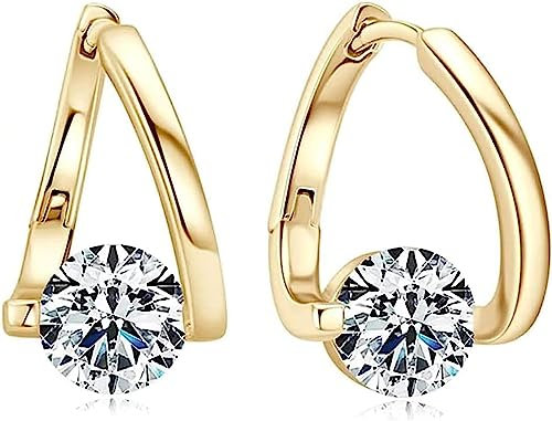 Flysmus Halolux Lymphvity Germanium Ohrringe, Lymphdrainage-Ohrringe, Lymphdrainage Ohrringe, Lymphdrainage Ohrringe, Magnettherapie Ohrringe (gold)