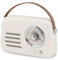 Reflex Active Retro Cream Radio Bluetooth 3W Amplifier Speaker