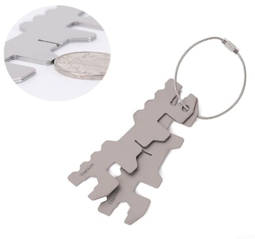 CWOQOCW 1 mini réchaud à alcool en titane avec support en croix (type 1)