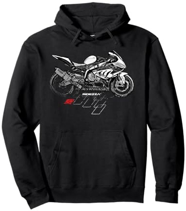 Ridezza SuperGP S1000RR T-Shirt Motorradfahrer Tee Pullover Hoodie
