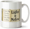 Black Raven Design - I Like My Books How I Like My Coffee, Light and Mellow - Reader Joke Gift Mug, Ceramic, 11fl oz
