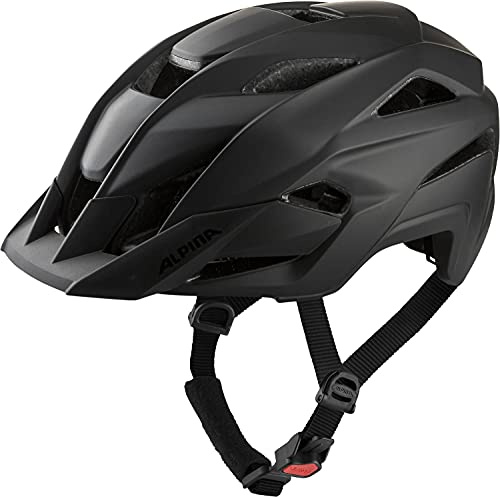 ALPINA Stan MIPS - Leichter, Sicherer & Optimal Belüfteter All-Mountain MIPS Fahrradhelm mit Fliegennetz, für Erwachsene, Black matt, L (60-64 cm)