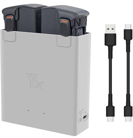Avata2 Battery Charger for DJI Avata 2, Charging Hub Charger Drone Battery Charging Station Charge Manager USB-C Charging Cable for DJI Avata 2