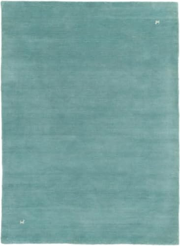 Nain Trading Loom Gabbeh Mint 400x300 Modern Orientteppich Teppich Wolle Indien
