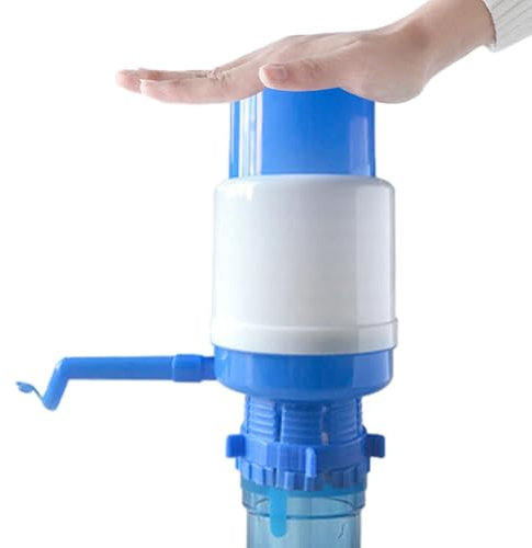 Manual Water Dispenser Pump - Portable Pump for 3 and 5 Gallon Water Bottles | Easy to Use Drinking Water Pump for Camping, Picnics and Outdoor Events