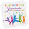 40 Stück Jugendweihe Servietten, Endlich Erwachsen Tischdeko, Alles Gute zur Jugendweihe Partyzubehör, Jugendweihe Papierservietten für Junge Mädchen, Mehrfarbig Bunt, 33x33cm