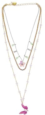 Betsey Johnson Garden Glam Libélule Damen-Halskette