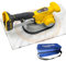 Strumento vibrante per piastrelle per batteria Dewalt da 20 V con ventosa da 19,5 cm, vibratore di livellamento per pareti di mattoni, 200 kg, strumento vibrante a 6 livelli, 33000 giri/min (per