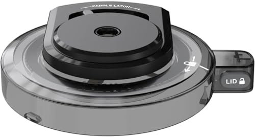 HOMKULA Outer Bowl Lid Replacement for Ninja NC301 Ice Cream Maker, Creami Replacement Parts Compatible with Ninja NC299AMZ/NC301/NC300/NC201/NC101 Series (No Paddle) (Medium)K1