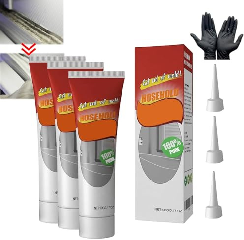 Nuroclean Remover Gel, Remover Gel Nuroclean, adatto per le fughe delle piastrelle del bagno e della cucina, potente gel per la pulizia della casa, pulizia delle pareti, formula delicata che non