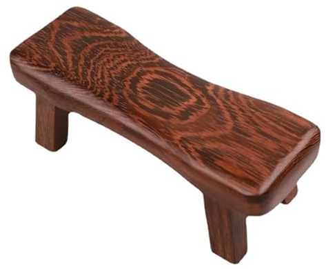 PAMINGONO Nackenstützkissen aus Hartholz für Bequemes Schlafen und Schmerzlinderung Ergonomisches Holz Schlafkissen zur Unterstützung der Halswirbelsäule im Bett