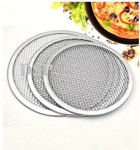 5 to 24 Aluminium Mesh Pizza Screen Baking Tray Net Wire Heavy Duty UK Seller (10 Inch)