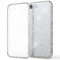 NALIA Glitter Case kompatibel mit iPhone SE 2022 / SE 2020/8 / 7 Hülle, Bling Silikon Handyhülle Strass Cover Durchsichtig Dünne Handy-Tasche Schutzhülle Phone Etui Bumper Skin, Farbe:Transparent