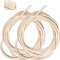 Junquillo para fijación de Rejilla Mimbre, 100% Natural, 2 Piezas de 1,5 m de Largo (D-4,5 mm)