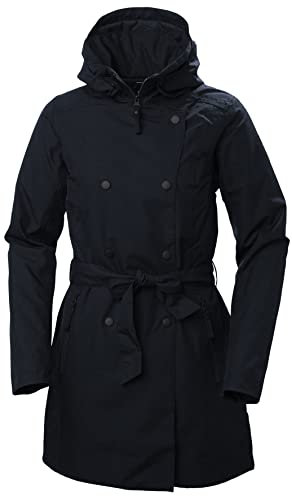 Helly Hansen Femmes W Welsey II Trench-coat isolé, Bleu Marine, S