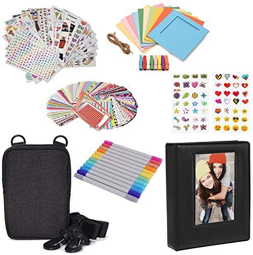 Zink Accesory kit for Instant Printing with Photo Album, Case, Stickers, Markers