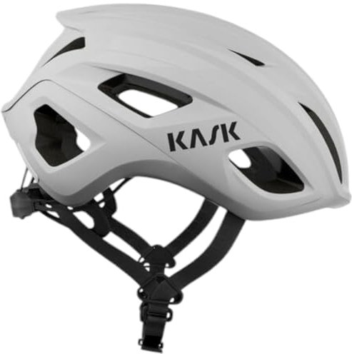 Kask Unisex Adulto Valegro Casco da bicicletta, Bianco, L
