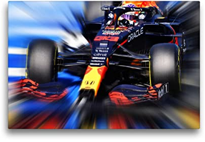CALVENDO Premium Textil-Leinwand 45 x 30 cm Querformat Premium Textil-Leinwand 45 cm x 30 cm quer Max Verstappen | Wandbild, HD-Bild auf Keilrahmen, Wanddekoration, Kunstdruck von Jean-Louis Glineur