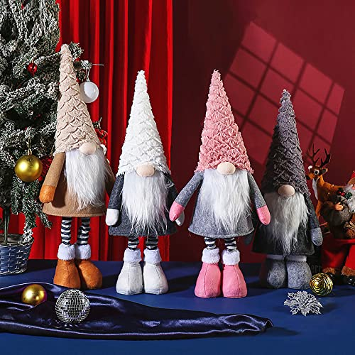SOOUICKER Weihnachtswichtel Figuren Weihnachtsdeko Wichtel 1PCS Schwedischen Weihnachtsmann Santa Deko Weihnachten Stehend Leuchtende Deko Weihnachten Weihnachtswichtel Figuren Sitzend