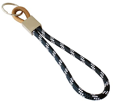 Jadani Llavero náutico, Porta Llaves, Marrón y azul, Talla única