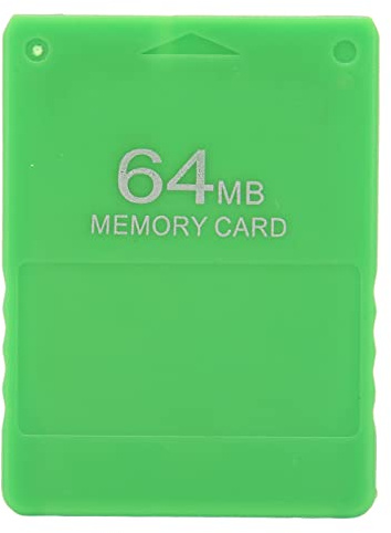 Speicherkarte FMCB McBoot V1.966 Hochgeschwindigkeits-64-MB-Gaming-Speicherkarte für Standard- und Slim-Line-Version, Alle Spielkonsolen, Externe (Grün)