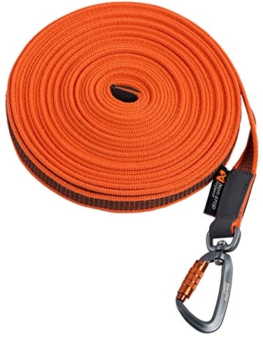 Non-Stop dogwear Friction Long line | Schleppleine mit Gummieinsätzen | Länge:15m