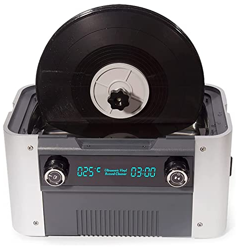 Machine de nettoyage à ultrasons professionnelle, système de nettoyage de disques vinyle, nettoyeur de disques vinyle à ultrasons à séchage automatique à haute fréquence CS6 pour nettoyer Cs6.1pro
