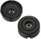 SPARES2GO Filtro al carbone compatibile con Elica cappa aspirante ERA-STD-80 ELITE 14 ERA GR (confezione da 2)