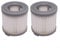 Lot de 2 filtres d'aspirateur à main sans fil pour HSA 700 Starky, et facile à nettoyer