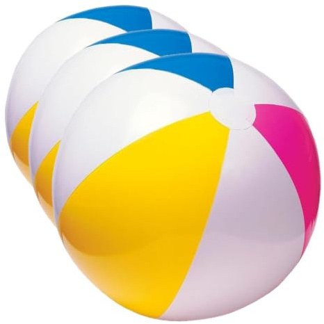 Intex 59030 Beach Ball 24 Inch (Packung mit 3)