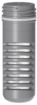 JOYPUR Ersatzfilterpatrone für faltbare 700 ml Wasserflasche mit Filter Wasserreiniger Ersatzfilter für Camping Wandern Radfahren Outdoor (K8801)