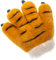 DEARMAMY Simuliertes Tigerpfoten-Stirnband Tigerkrallen-Handschuhe-Kostüm Touchscreen-Handschuhe plüschtier thermohandschuhe gastgeschenk kindergeburtstag handschuhe
