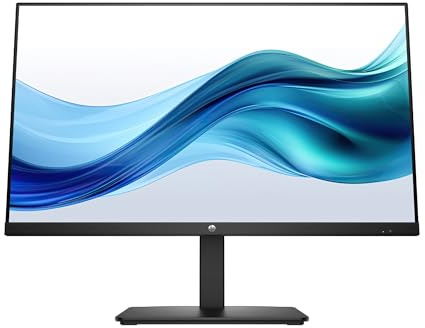 HP Series 3 Monitor FHD de 27 pulgadas, visualización Full HD (1920 x 1080), panel IPS, relación de contraste 1300:1, 250 liendres, facilidad ocular con certificación Eyesafe, negro, 327se (2025)