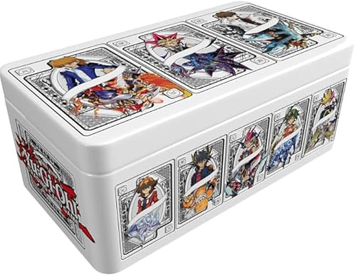 Yu-Gi-Oh! Mega Tin Box 2025 (Englisch) – 3 Mega Packs mit Starlight Rares, Prismatic Secret Rares & mehr | Sammler-Tin mit exklusiven Karten & Trennern