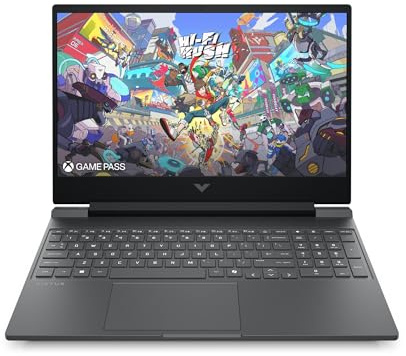 HP Victus 15-fa2003sf Ordinateur Portable Gaming 15,6 FHD IPS 144 Hz, PC Portable Gamer (Intel Core 7 240H, RAM 24 Go, SSD 1024 Go, Nvidia GeForce RTX 5060 8Go, Windows 11), Laptop Gris, AZERTY