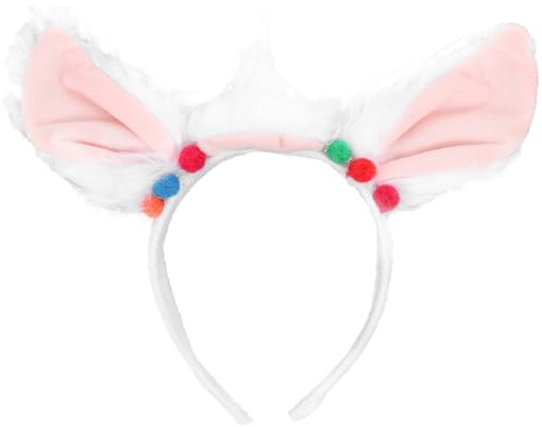 Ohren Stirnband für Erwachsene Halloween Geschenkideen, Kostümstirnband | Plüsch, Kunststoff und Eisen Draht, Leicht, Feine Verarbeitung, Bequeme Passform für Party und Rollenspiel Zufällige Farbe