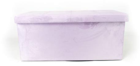 Biancheriaweb Sitzsack, gepolstert, faltbar, Modell Double Velvet Antikrosa